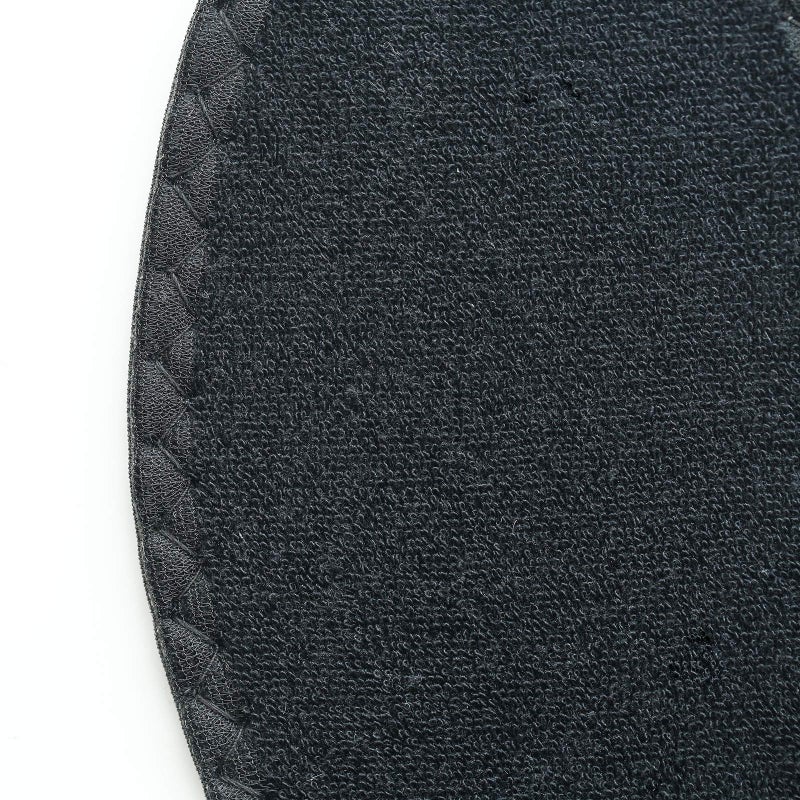 Happystep Cotton Terry Cloth Insoles, Barefoot Shoe Inserts, Sweat Absorption, Odor Control, Moisture-Wicking, Washable and Reusable, Zero Drop Shoe Insoles, 1 Pair Black and 1 Pair White (Women 9) - Image 5
